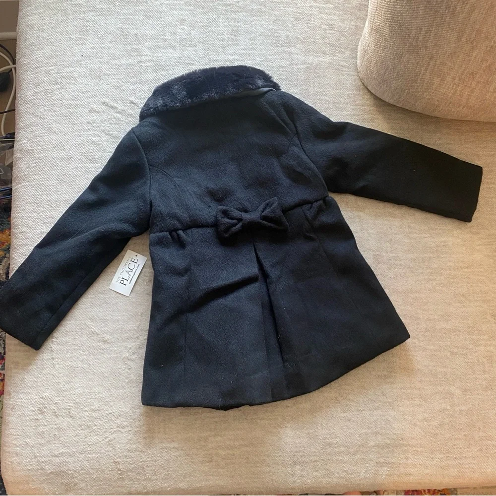 The Children's Place Black Pea Coat